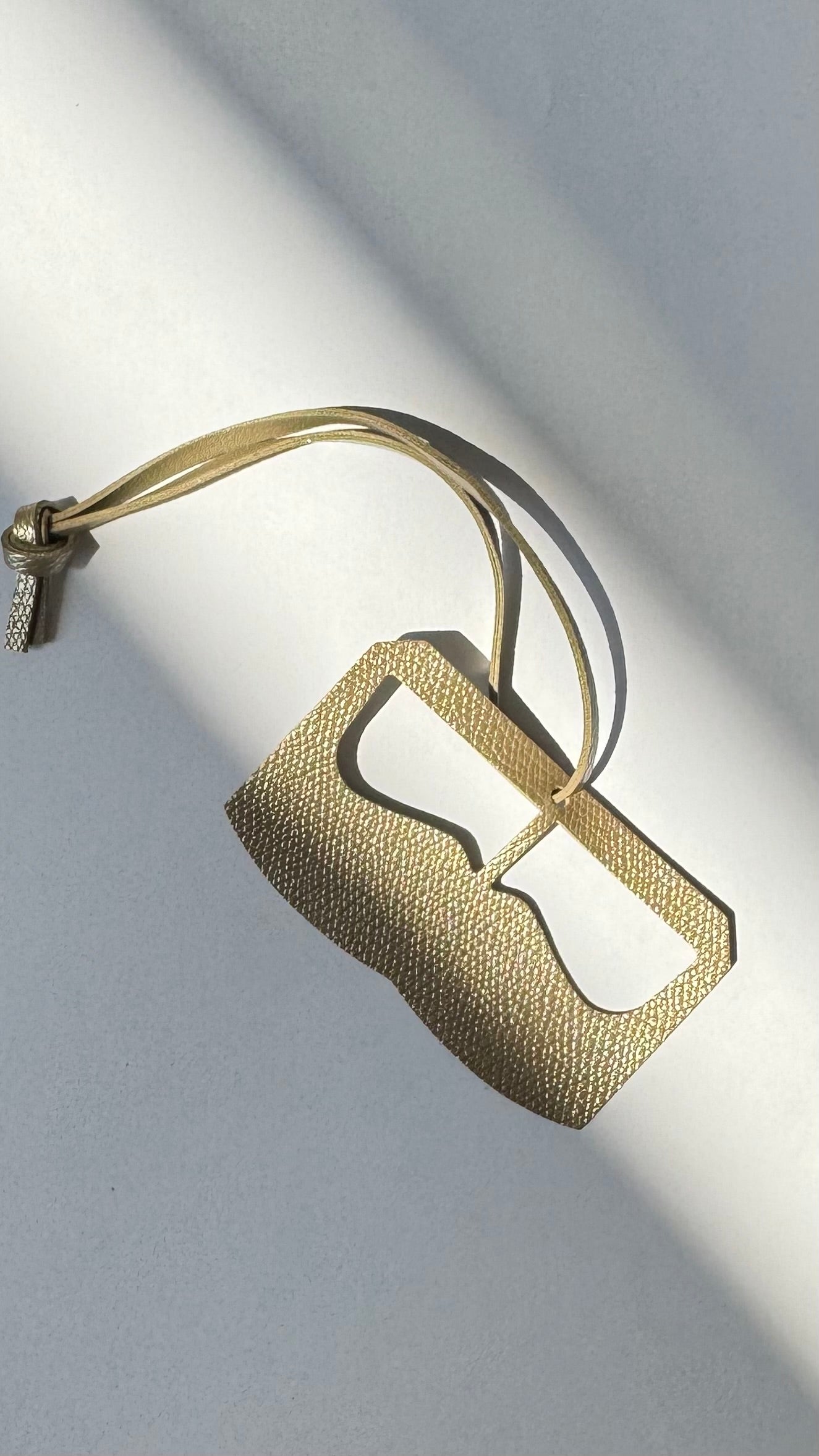 Burqa Leather Charm